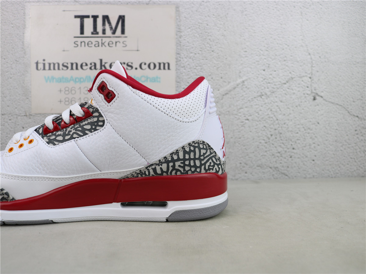 Air Jordan 3 Retro Cardinal Red CT8532-126